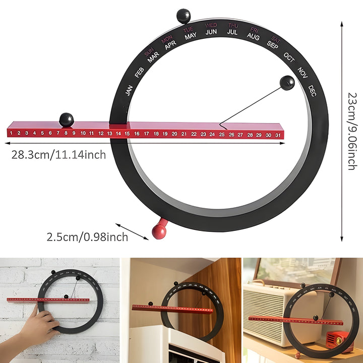 Magnetisk kuleklokke – Kreativ og dekorativ TaSkantoe-klokke med et mykt design