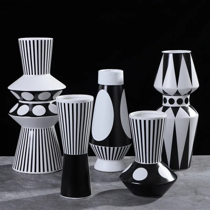 Moderne geometriske vase Skanto