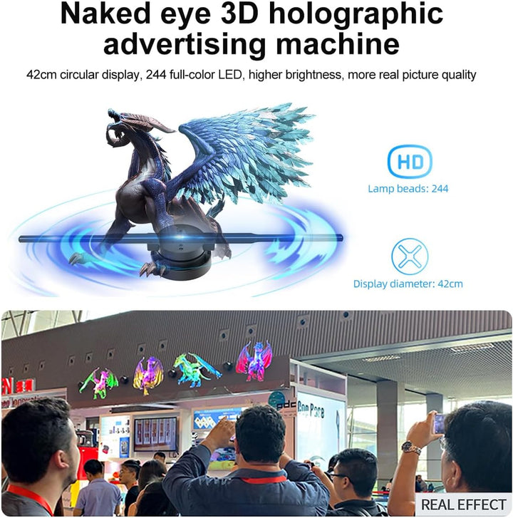 Skanto | 3D Hologram LED Vifteprojektor