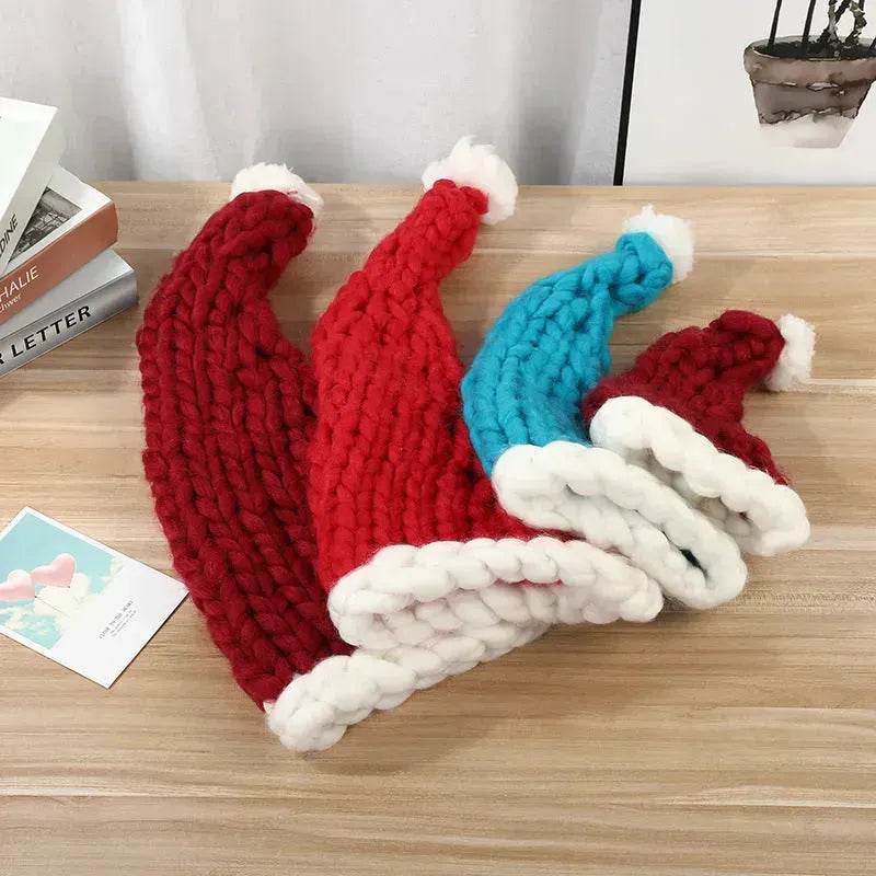 Skanto | Juleplys hette med pompon Søt vinterhette for kvinner menn barn