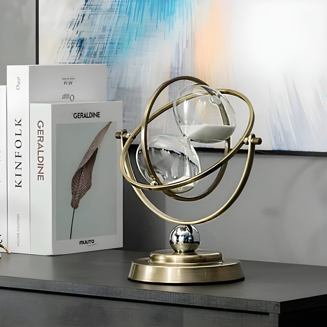 GracefulTime Klok - Luksus Timeglass med Timeglass | Skanto