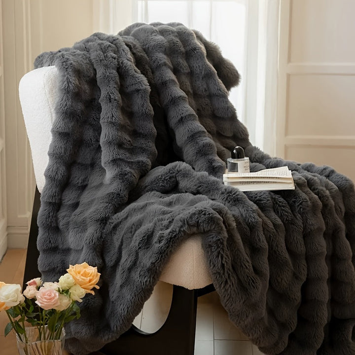 Skanto | Premium Fleece Teppe med Elegant Design