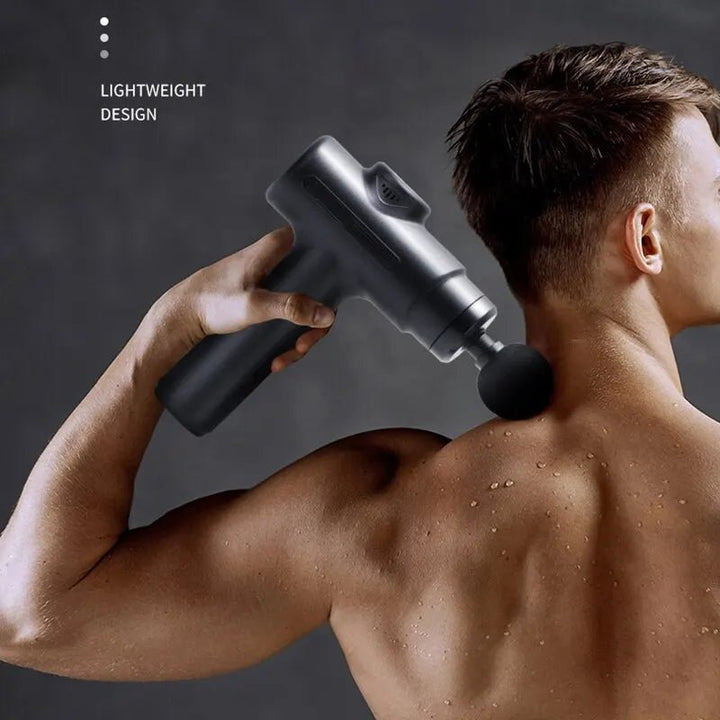 Skanto | DeepFlex 8 – Elektrisk massasjepistol med 8 vedlegg for dypvevbruk