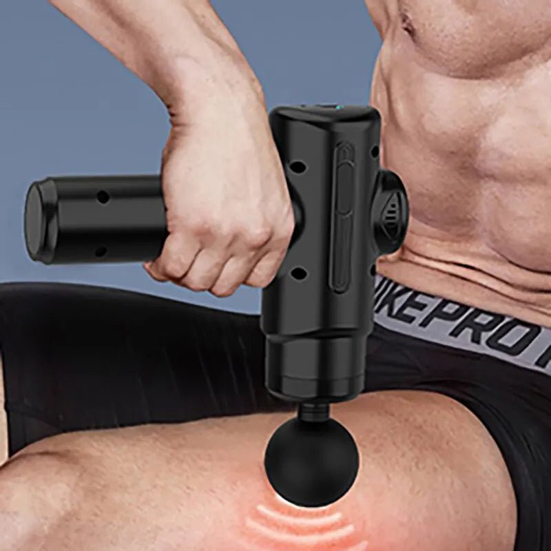 Skanto | DeepFlex 8 – Elektrisk massasjepistol med 8 vedlegg for dypvevbruk
