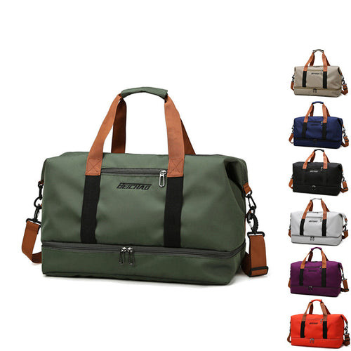 Skanto | Reise- & Sportsbag | Vanntett Duffel for Gym, Helgeturer & Ferier | Unisex Bæreveske