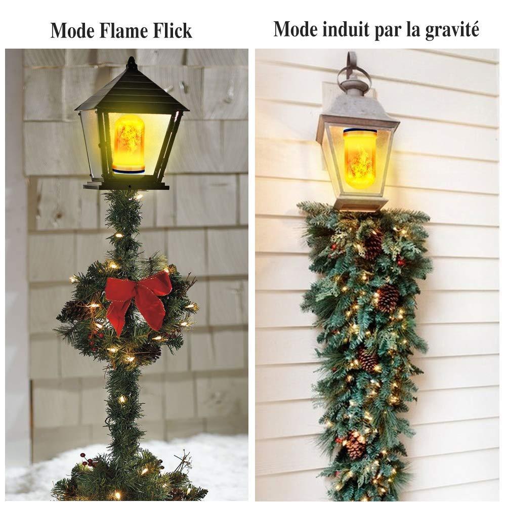 Flamme LED Lampe med Gravitasjonssensor | Skanto
