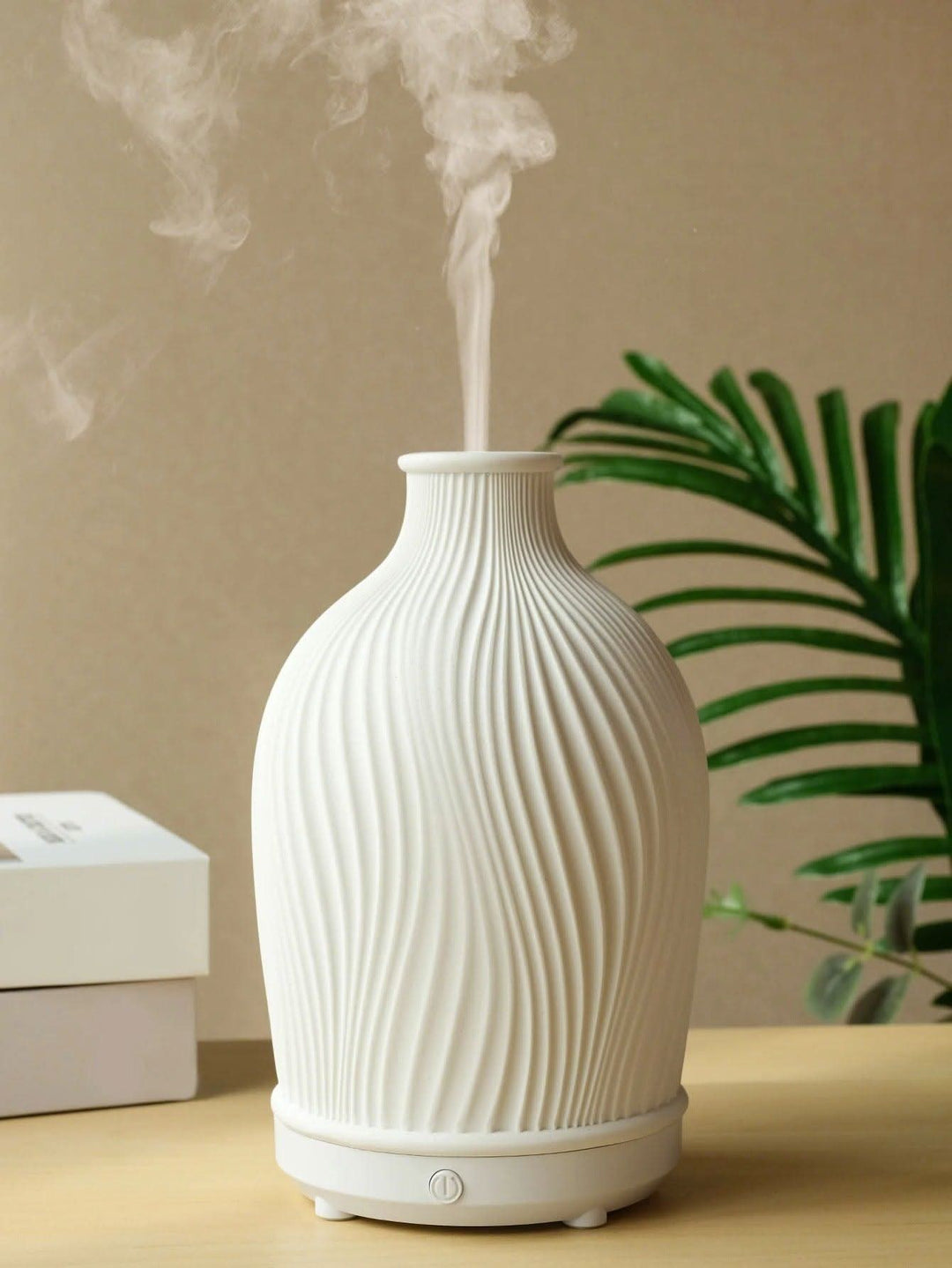 Skanto | Boho Vase Essensielle Olje Luftfukter – Polyresin Ultralyd Diffuser