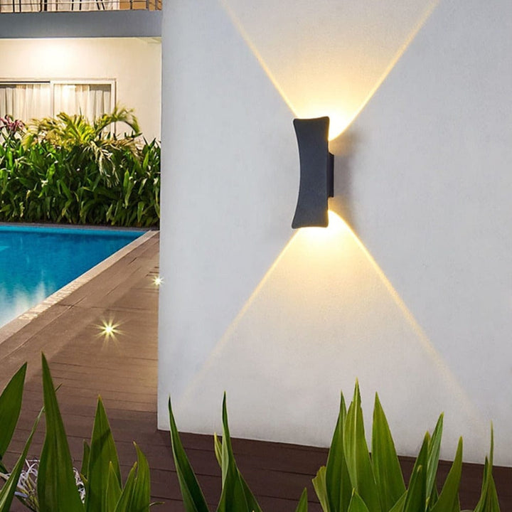 Moderne Utendørs LED Vegglys – Allsidig Aluminium Design | Skanto