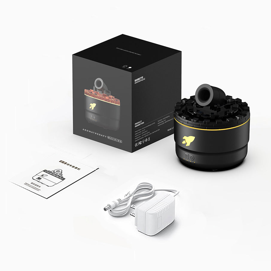 Skanto | Aroma Diffuser og Luftrenser med Nattlys - LavaGlow