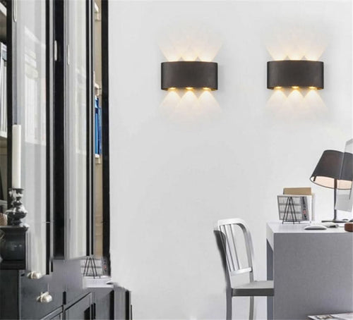 Skanto | Moderne vanntett LED vegglampe for innendørs og utendørs