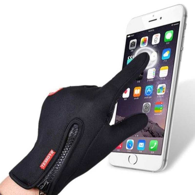 Winterhandschuhe, isoliert, wasserabweisend, Touchscreen-kompatibel, ideell zum Autofahren, Radfahren, Skifahren, Camping and Wandern, Unisex