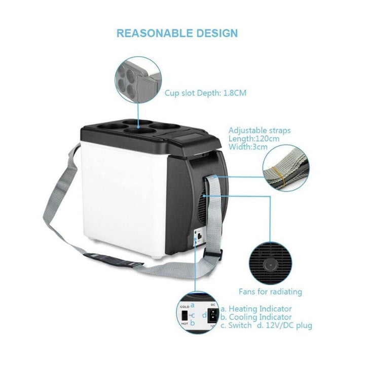 Skanto | Mini Elektrisk Campingbil Kjøleboks
