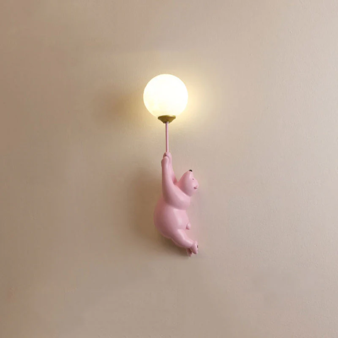 Skanto | Design Øl LED Vegglampe - TeddyGlow