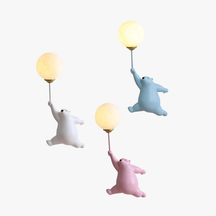 Skanto | Design Øl LED Vegglampe - TeddyGlow