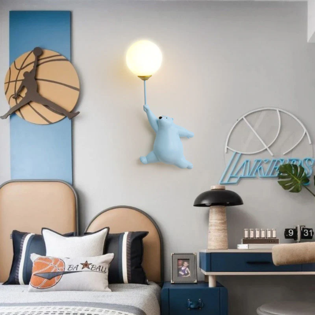 Skanto | Design Øl LED Vegglampe - TeddyGlow