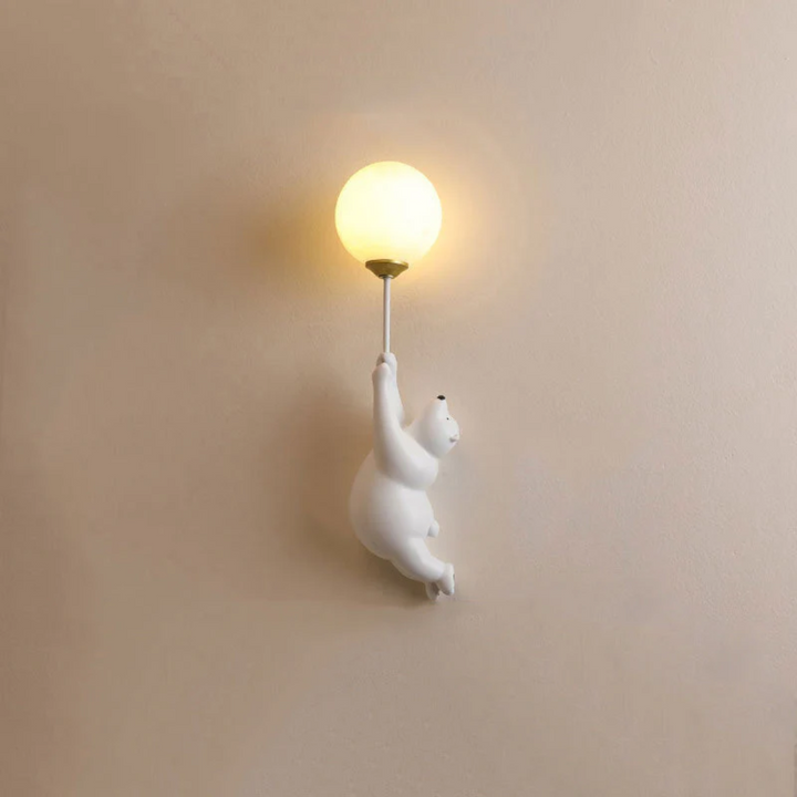 Skanto | Design Øl LED Vegglampe - TeddyGlow