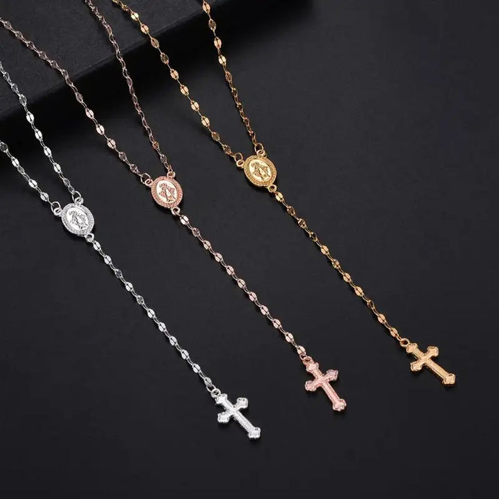 Spirituelle Rosenkranzkette – Stilvoller Glaubensschmuck für jeden Anlass