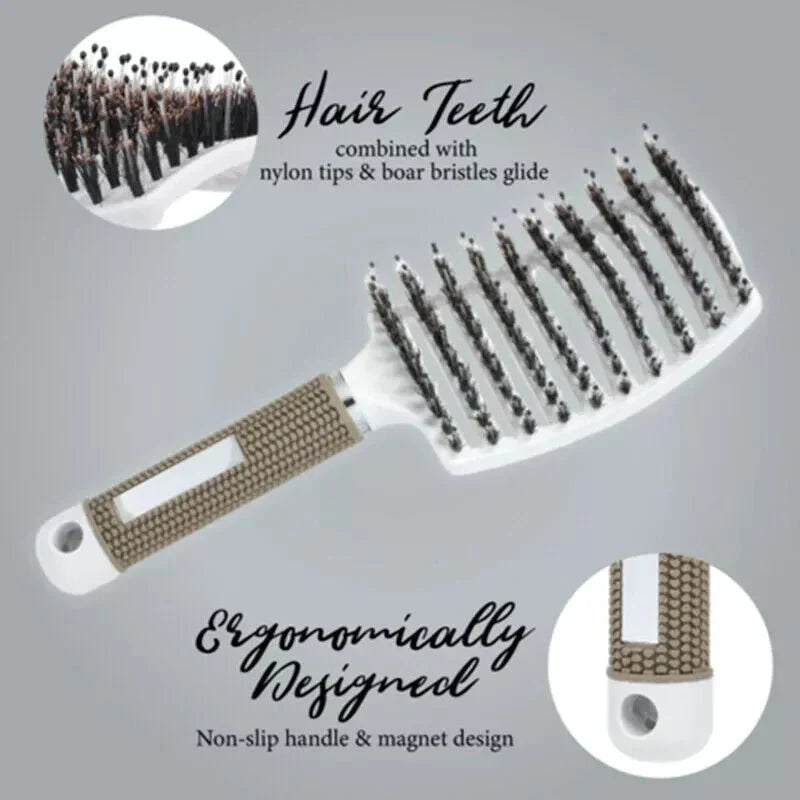 Skanto | Detangler Brush Nylon Hair Brush