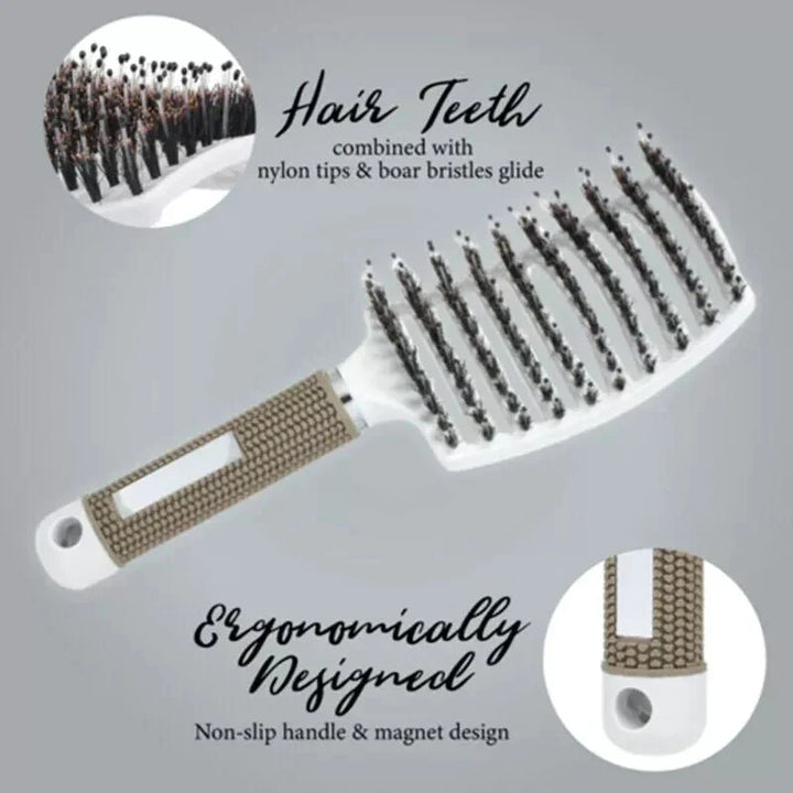 Skanto | Detangler Brush Nylon Hair Brush