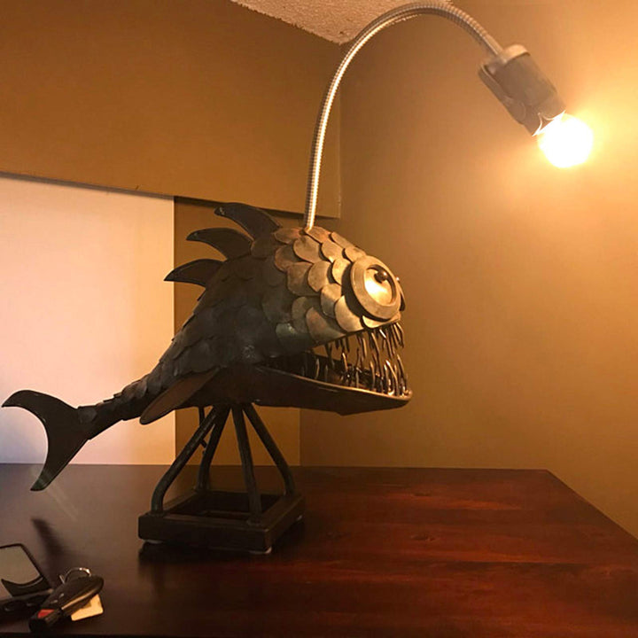 Skanto | Steampunk Angler Fiskelampe