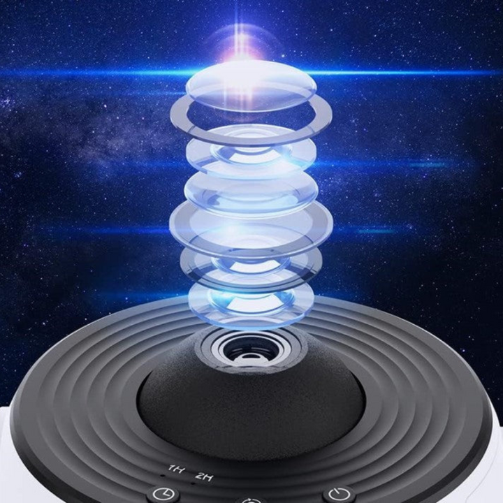 GalaxyNova Projektor – HD Stjernehimmel med Timer Skanto