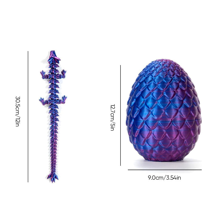 Skanto | Edelsten Drage Egg Ornamenter