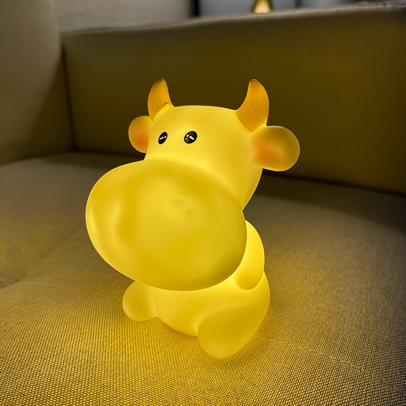 CowGlow Lampe - Søt LED Nattbelysning for Barn