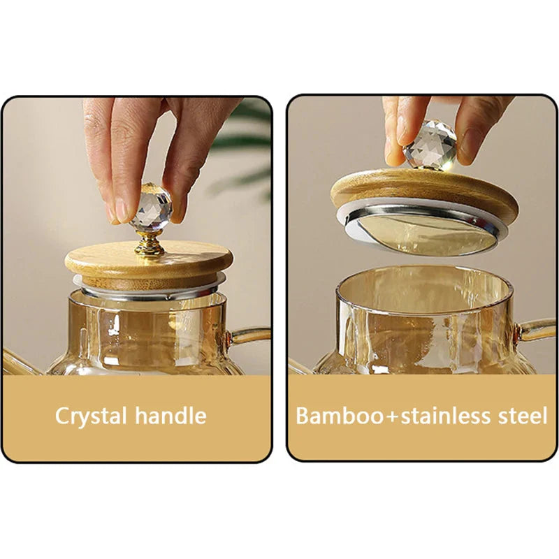 Diamant Tekstur Overflate Glass Kjele Varmebestandig Tykt Glass | Skanto