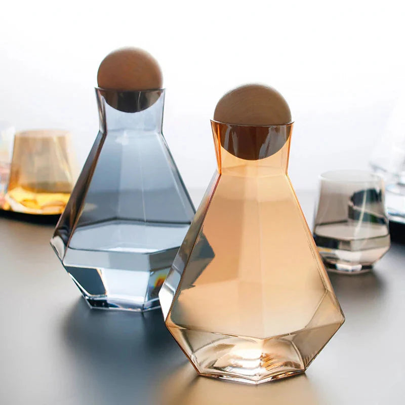 Diamanttype Glass Vannkanne Drikkeutstyr Kreativt Drikkeutstyr | Skanto