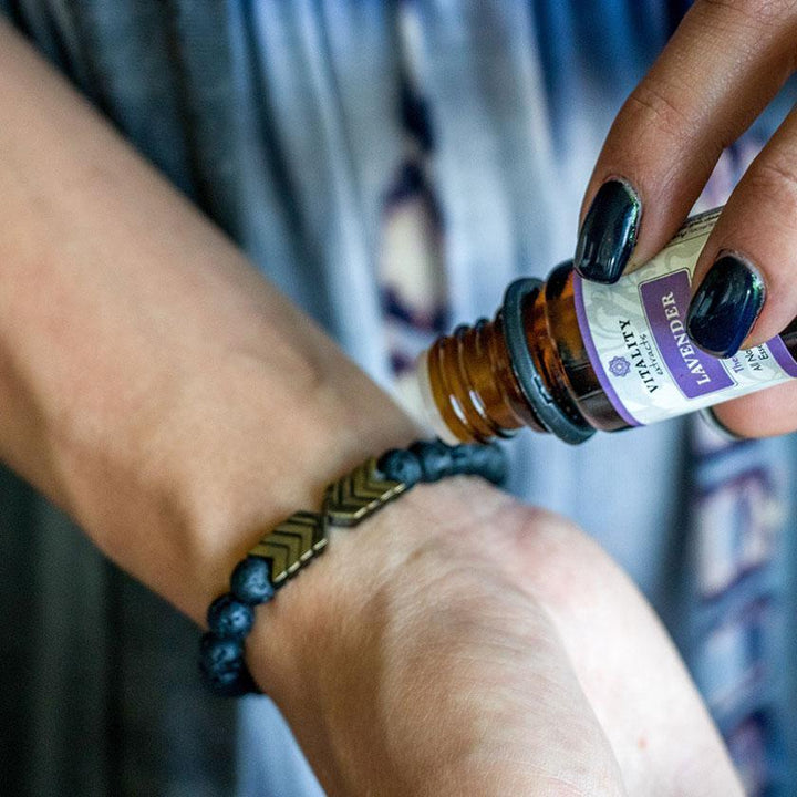 Skanto | Diffuser Lava Stein Armbånd