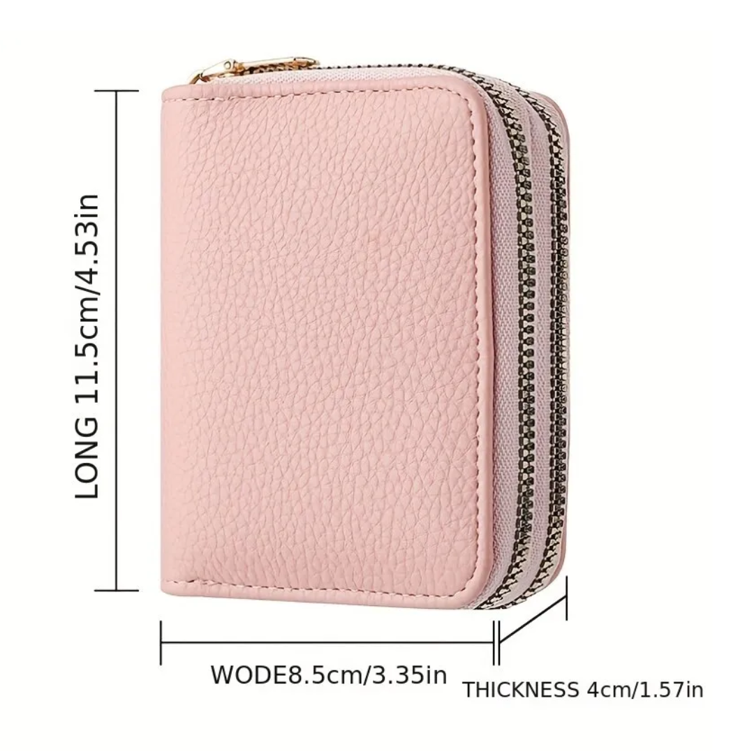 Trendy Lychee Print Wallet Skanto
