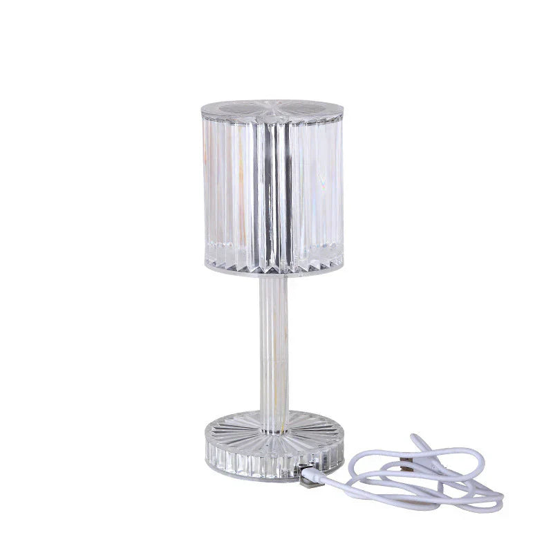 Skanto | Dimbar krystallbordlampe med moderne belysning - Seraphine