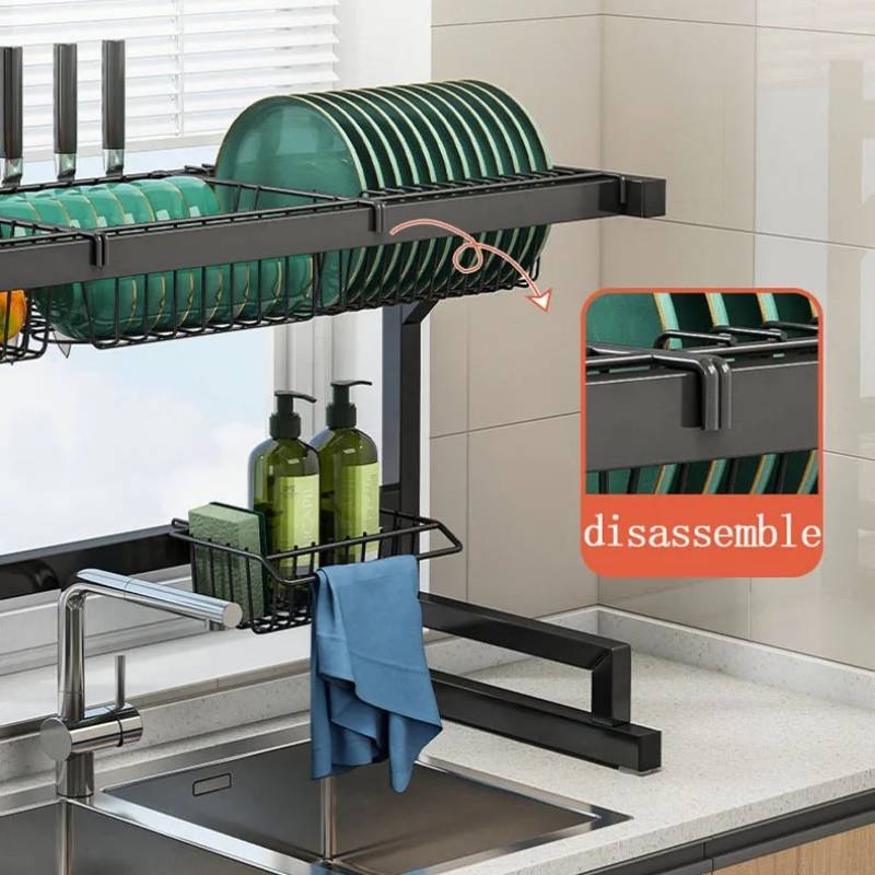Skanto | Justerbar vaskeservant oppvaskstativ - Tilpasset passform fra 24" til 26"