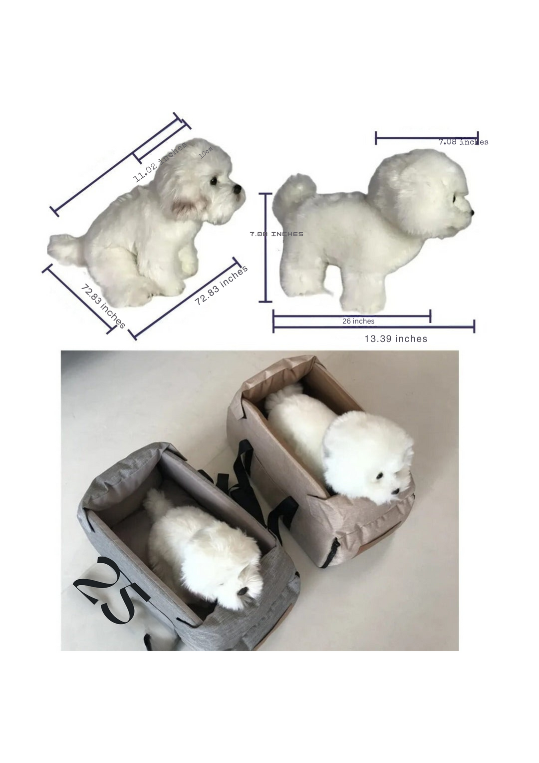 Hund Bil Sikkerhets Reise Bag - SafePaws Skanto