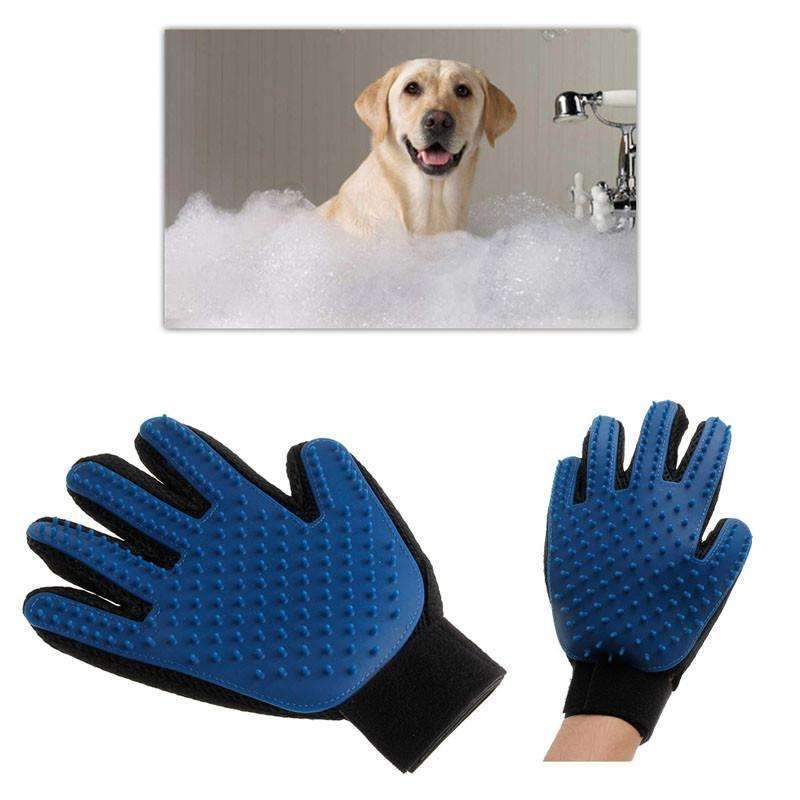 Skanto | Deshedding Brush Glove Pet - Beste Pet Brush Glove For Din Kjæledyr