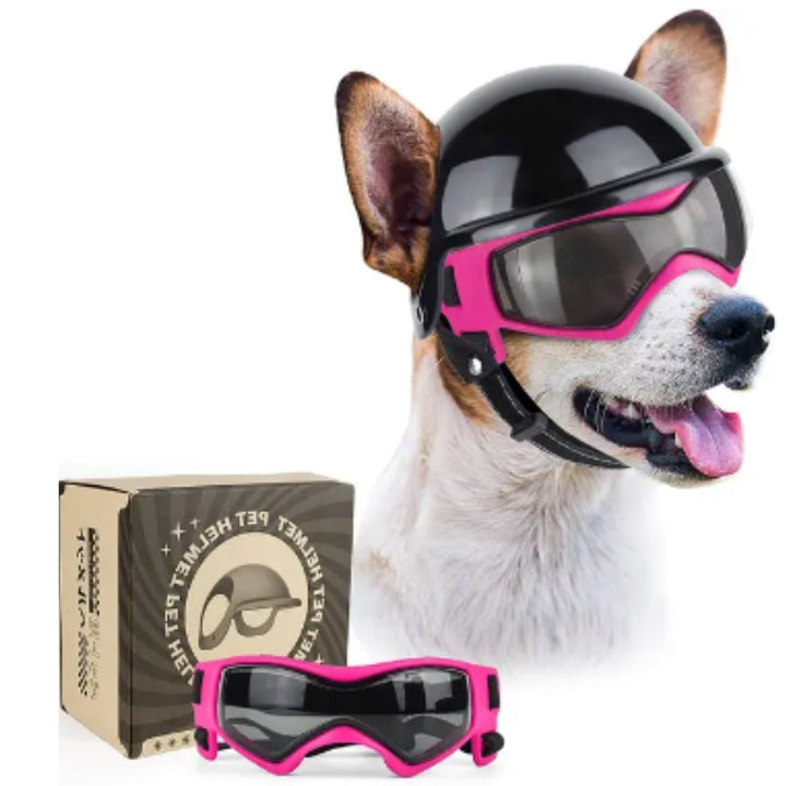 Hundehjelm og Goggles - RiderPaw Skanto