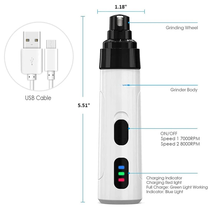 Skanto | Electric Dog Nail Trimmer