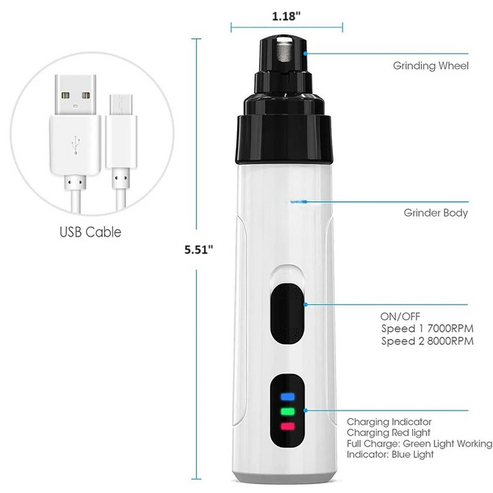 Skanto | Electric Dog Nail Trimmer