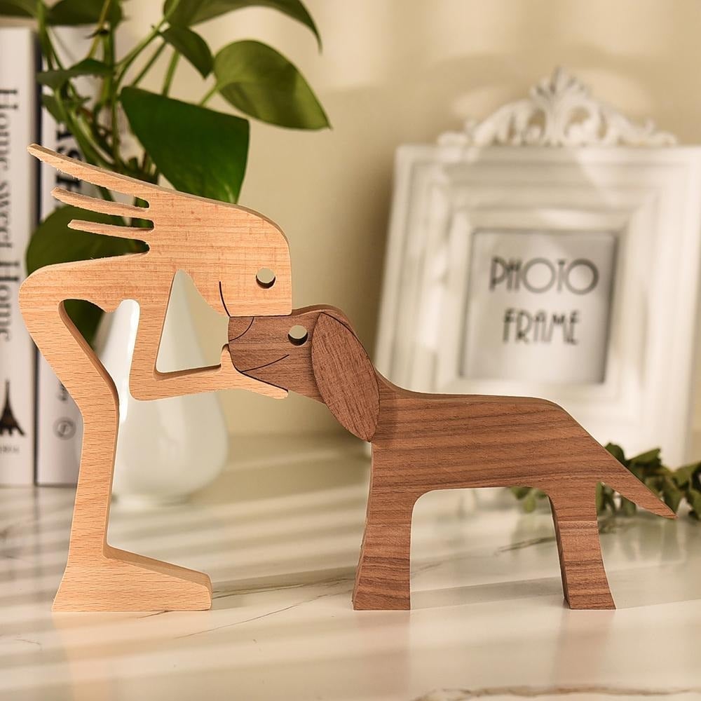 Skanto | Håndlaget hundefigur - HeartBond