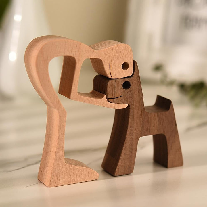 Skanto | Håndlaget hundefigur - HeartBond