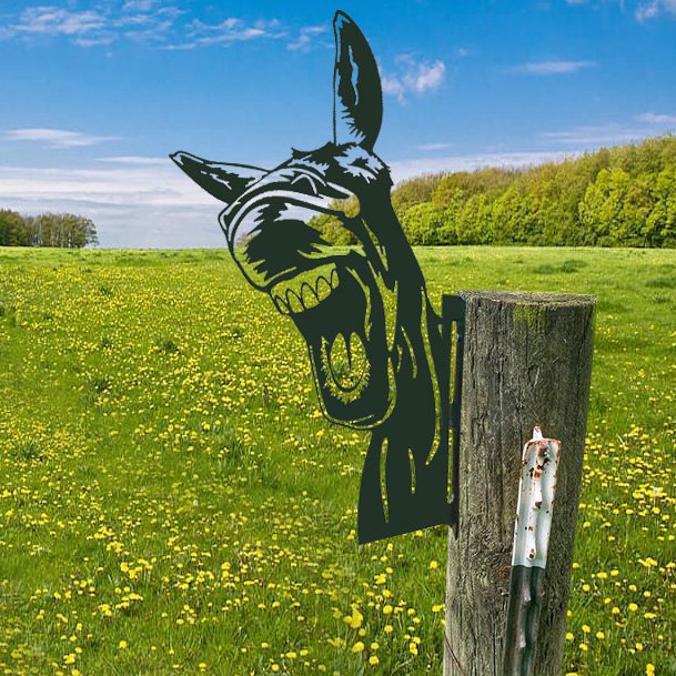 Utendørs Hage Gård Kikkende Geit Metallkunst Innendørs Dekorasjon | Skanto