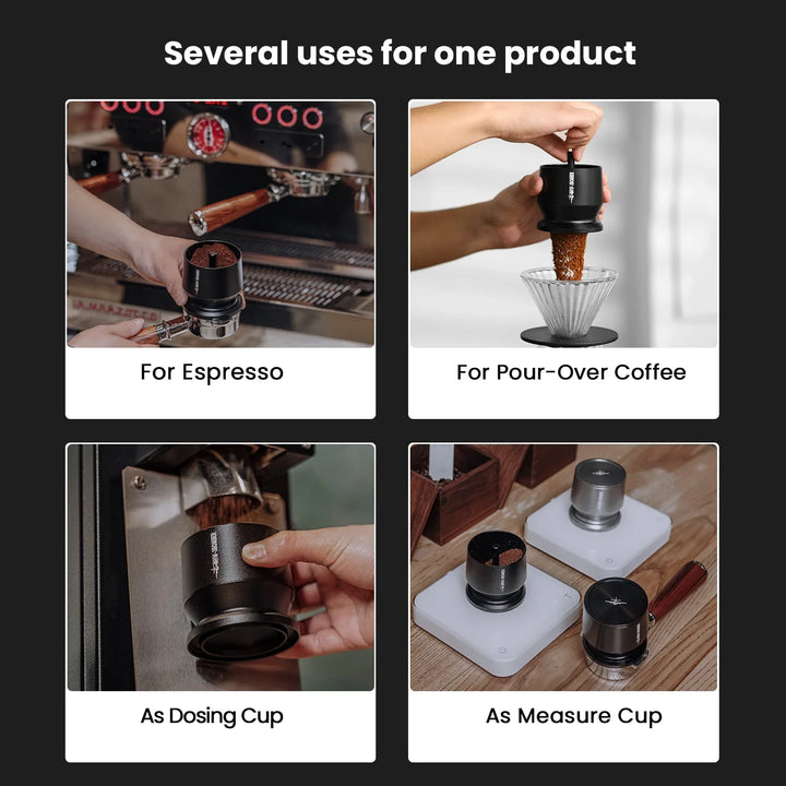 Doseringsskaker Espresso Doseringskopp Kaffepulver Mottaker Beholder | Skanto