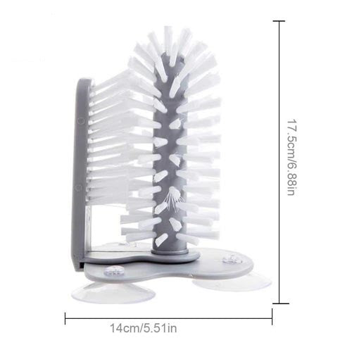 Dual Brush Glass Scrubber Skanto