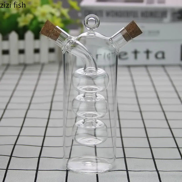 Dobbelt Glass Oiler Dual-purpose Glass Bottle Condiment Bottle | Skanto