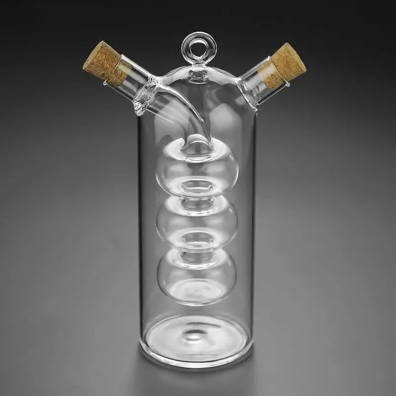 Dobbelt Glass Oiler Dual-purpose Glass Bottle Condiment Bottle | Skanto