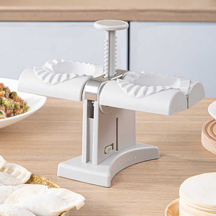 Dobbelt Hoder Automatisk Dumpling Lage Mold Manuell Trykk Maskin | Skanto