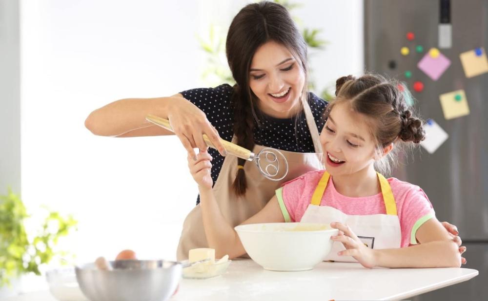 Dough Whisk Rustfritt Stål Nederlandsk Stil Brøddeig Håndmikser | Skanto