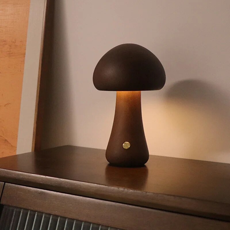 Skanto | Lumishroom - Belyste rommet ditt - Rustikk atmosfære - Naturlig eleganse
