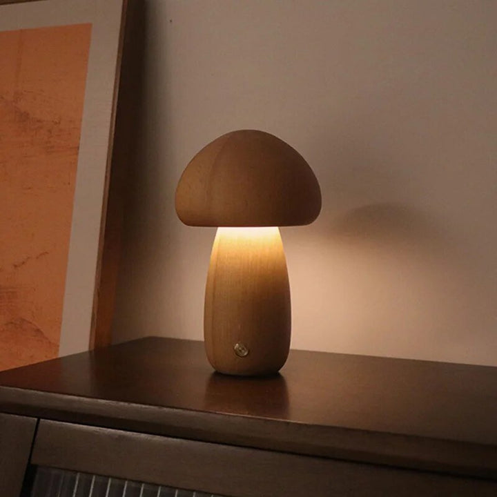 Skanto | Lumishroom - Belyste rommet ditt - Rustikk atmosfære - Naturlig eleganse
