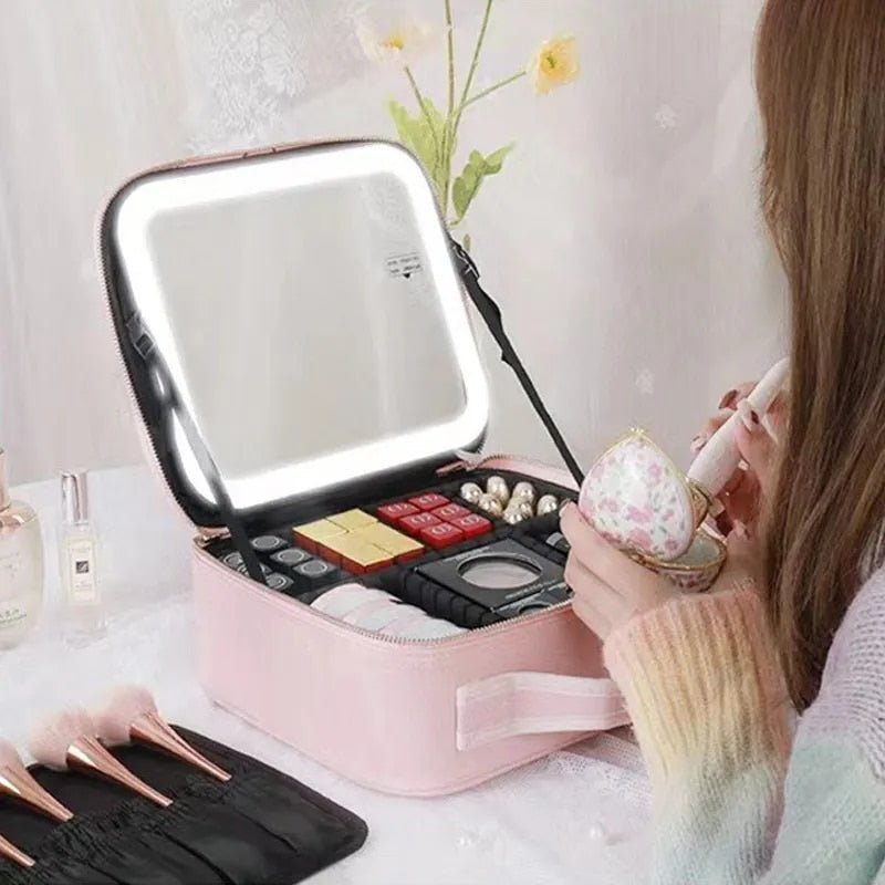 Skanto | GlowUp Bag - Forvandle plassen din - Skjønnhet ved fingertuppene - Personlig studio hvor som helst